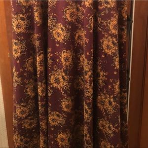 NWOT floral Maxi M